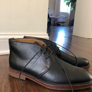 Coach Black Leather Shoes